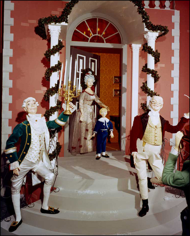Home for the Holidays display photo, 1963